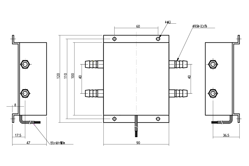 SL-10WW外形図